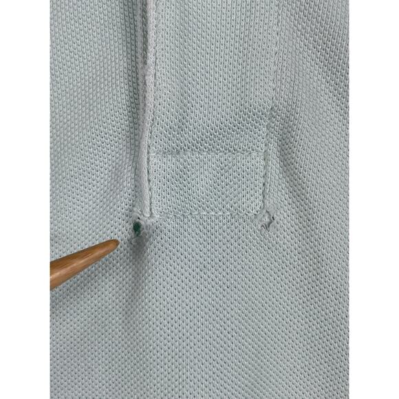 Lacoste Mens Size 6 Short Sleeve Polo Shirt Light Green *Flaws - Picture 5 of 12